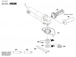 Bosch 3 601 H20 000 Gws 8-115 Angle Grinder 230 V / Eu Spare Parts